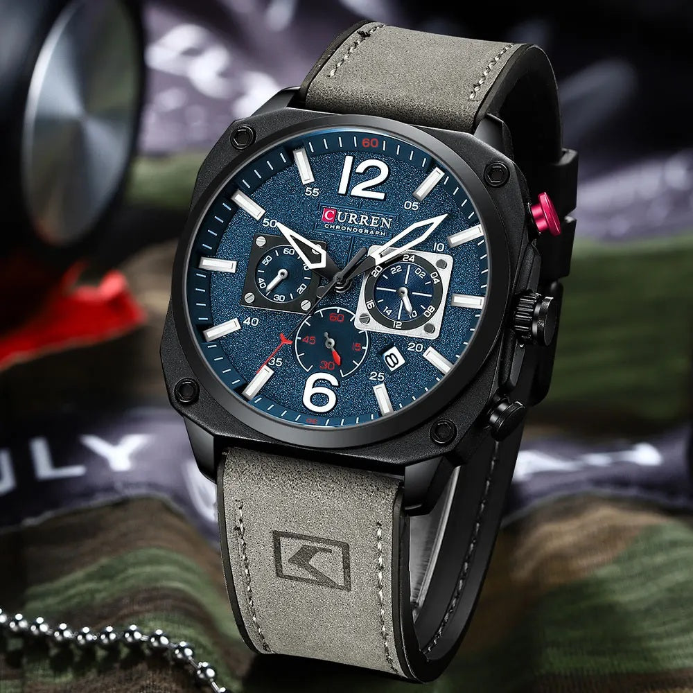 CURREN 8398 Luxury Watch